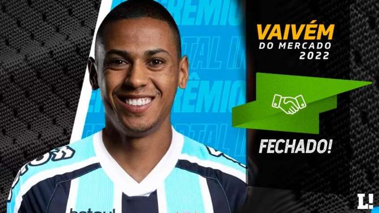 O zagueiro Bruno Alves é o novo reforço do Grêmio (Foto: Divulgação/Grêmio)