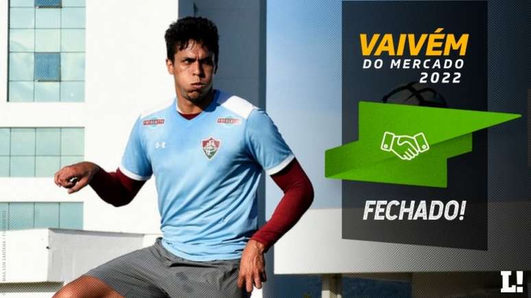 Reginaldo vai reforçar a Chapecoense em 2022 (Montagem Lance!
Foto: Mailson Santana / Fluminense)