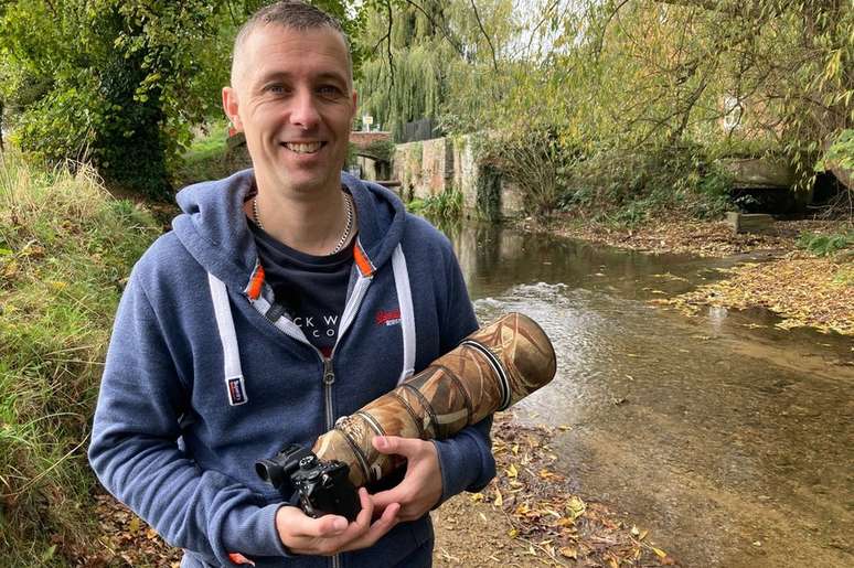 Dave Newman atualizou aos poucos seu equipamento de fotografia &agrave; medida que seu hobby evolu&iacute;a
