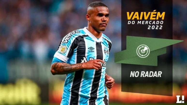 Douglas encerrou 2021 de forma conturbada no Grêmio e seu alto salário deve impedí-lo de seguir no time gaúcho-(LUCAS UEBEL/GREMIO FBPA)