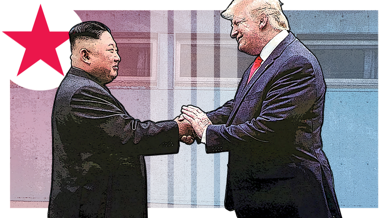 Kim Jong-un encontrou-se com Trump em Cingapura
