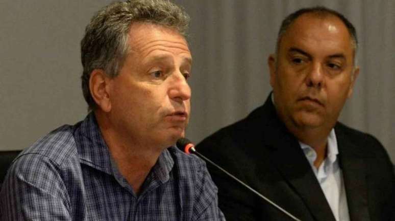 Rodolfo Landim falou sobre busca do Flamengo pelo novo treinador (Foto: Alexandre Vidal / CRF)