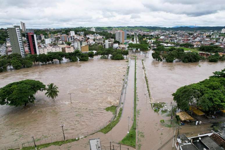 Enchentes na Bahia