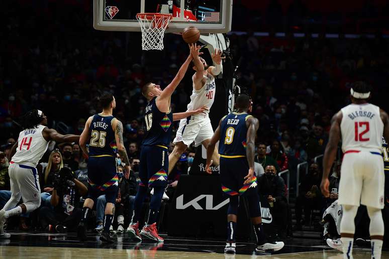 Partida entre Los Angeles Clippers e Denver Nuggets Gary A. Vasquez/USA TODAY Sports