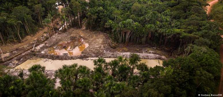 Área de mineração no Pará