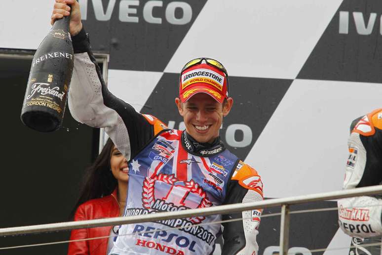 Casey Stoner se mostrou um inimigo das áreas de escape 