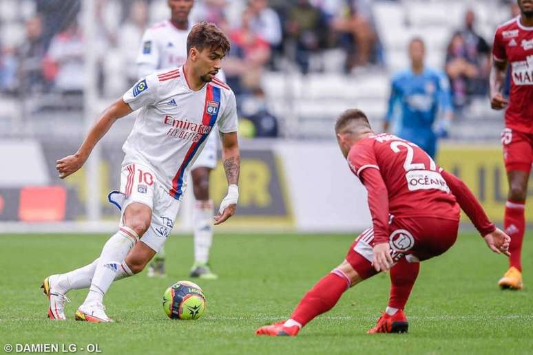 Meio-campista é um dos sete casos confirmados no Lyon nesta quarta-feira (Foto: Damien LG / Lyon)