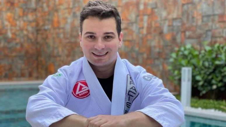 João Pedro é aluno da Gracie Barra (Foto: Arquivo Pessoal)