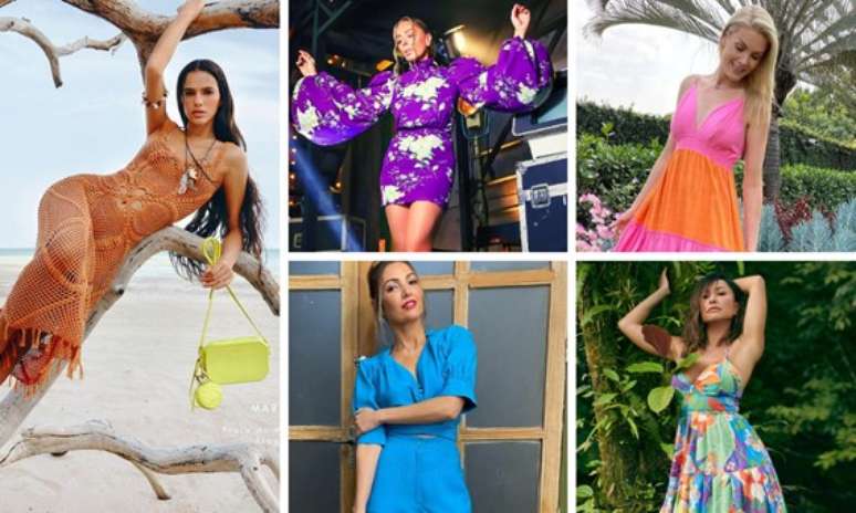 Tend&ecirc;ncias de primavera (Fotos: Reprodu&ccedil;&atilde;o/Instagram)