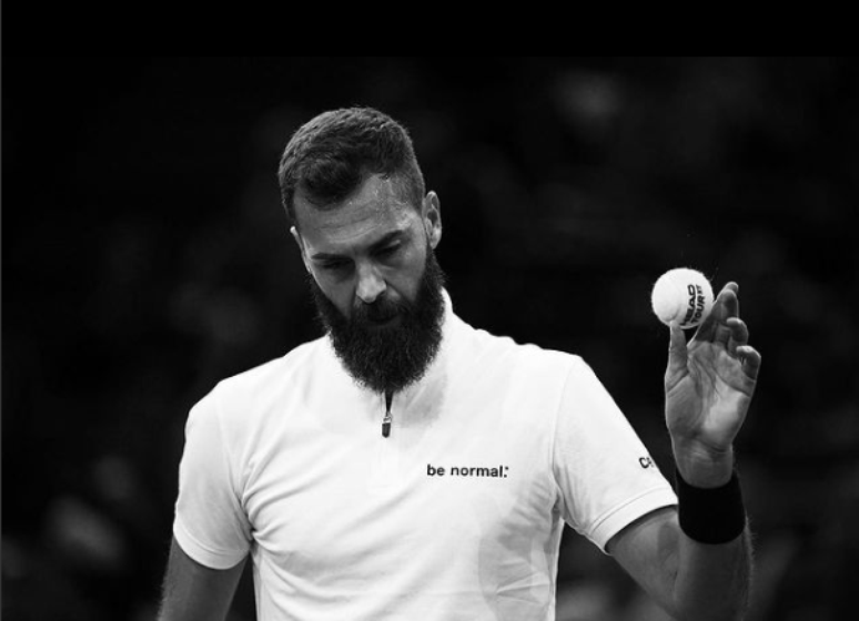 O tenista francês Benoit Paire