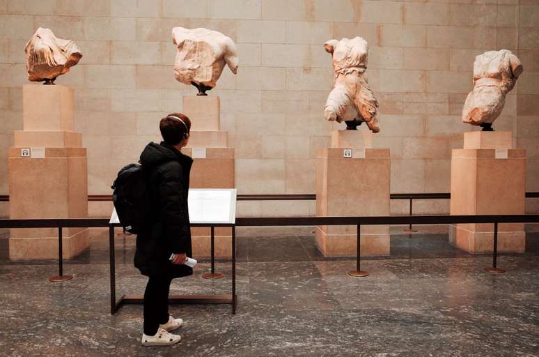 Os mármores de Elgin são um dos tesouros do British Museum