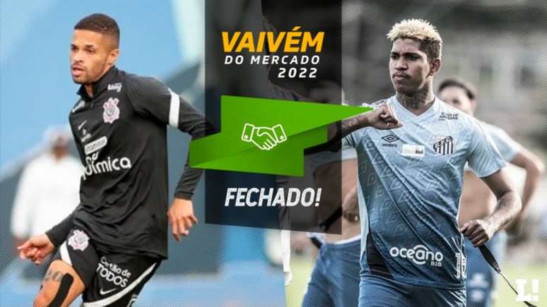 Vitinho e Raniel são os novos reforços do Vasco para a temporada 2022 (Arte/Lance!)