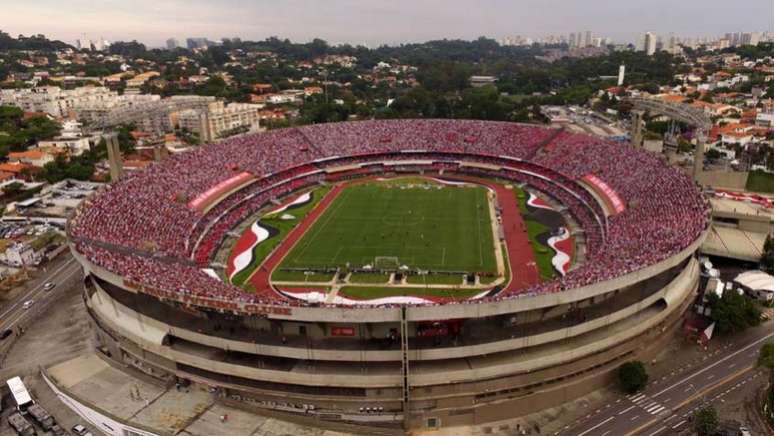 Doações podem ser entregues no Portã1 do estádio do Morumbi (Foto: Luis Moura / WPP)