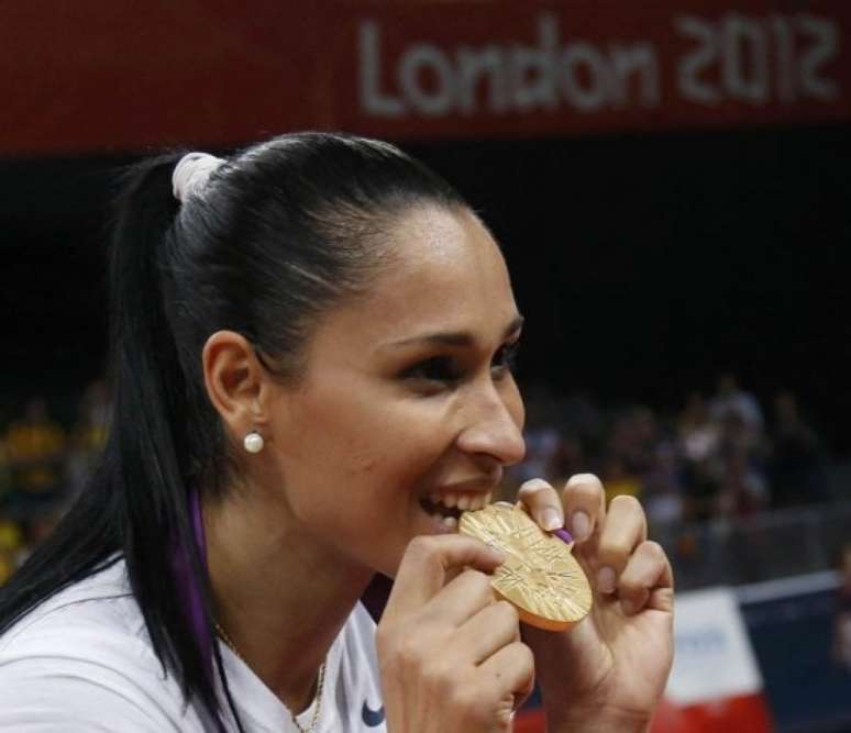 Jaqueline conquistou a medalha de ouro nas Olimpíadas de 2008 e 2012 com a Seleção Brasileira de Vôlei (Foto: Ivan Alvarado)