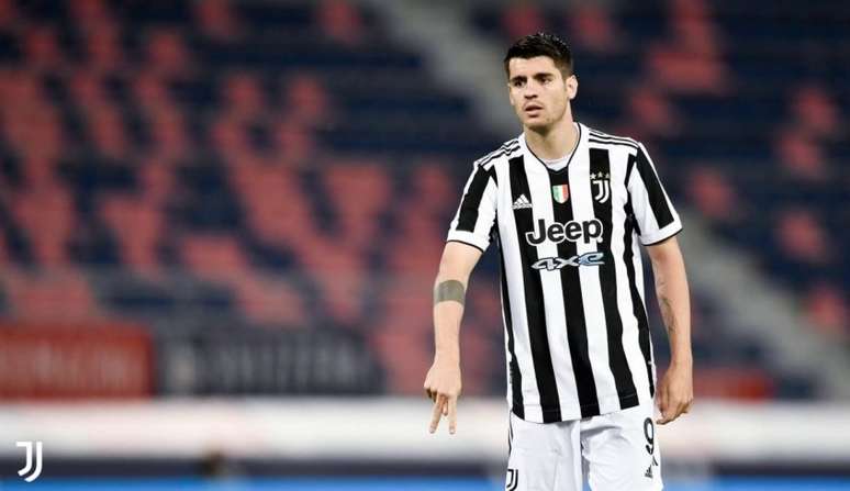 Álvaro Morata não irá deixar a Juventus nesta janela de transferências (Foto: Divulgação / Juventus)