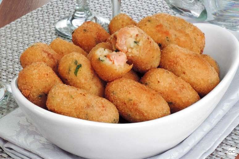 Guia da Cozinha - Receita de croquete de camarão