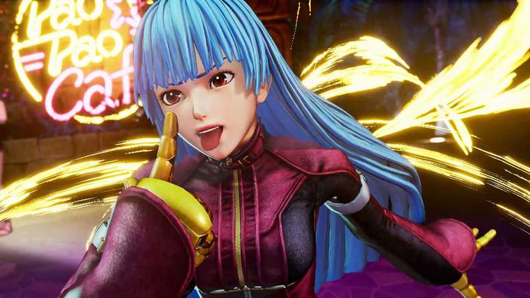 Kula Diamond em The King of Fighters XV