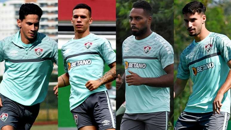 Jogadores tentam ganhar mais sequência no Fluminense com novo treinador (Fotos: Mailson Santana/Fluminense)