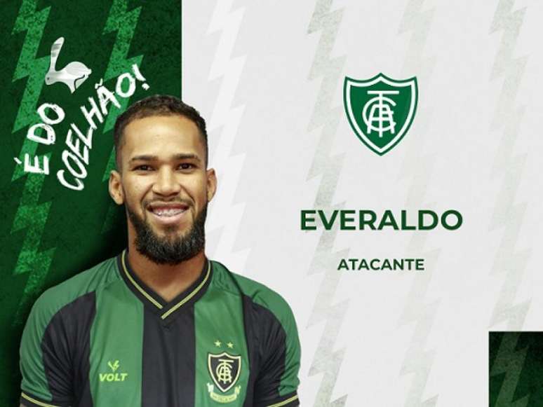 Everaldo vai se juntar ao time americano para reforçar o setor na dura temporada que o time americano terá-(Divulgação;América-MG)