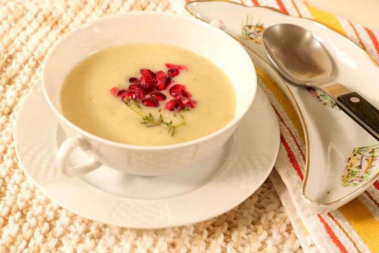 Sopa de batata gelada ou vichyssoise