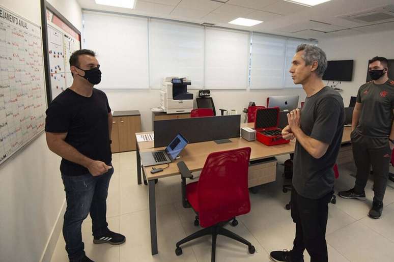 Paulo Sousa chegou para comandar o Flamengo nas próximas temporadas (Foto: Alexandre Vidal/Flamengo)