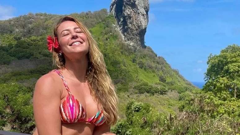 Paolla Oliveira curte f&eacute;rias em Fernando de Noronha Reprodu&ccedil;&atilde;o Instagram