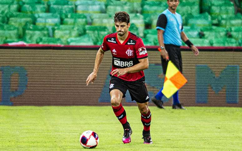 Rodrigo Caio em jogo pelo Flamengo Marcelo Cortes Flamengo