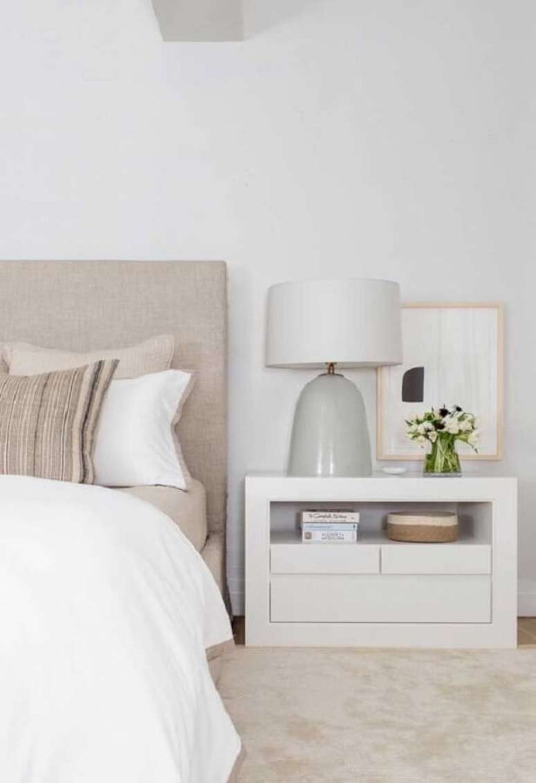 13. Cores claras para decora&ccedil;&atilde;o de quarto clean &ndash; Foto: Houzz