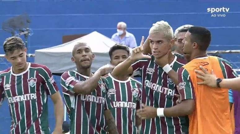 Fluminense terminou a primeira fase com 100% de aproveitamento (Foto: Reprodução)