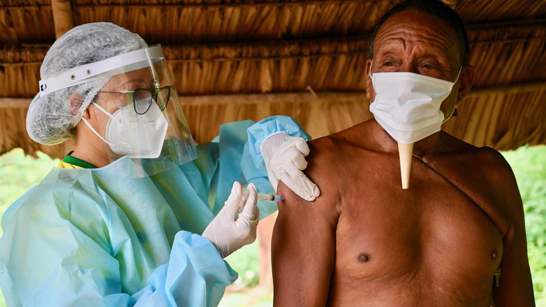 Equipe passou a adotar estratégia para evitar ao máximo possível contaminação dos indígenas pela covid-19