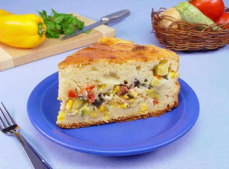 Guia da Cozinha - Torta colorida de legumes para Segunda Sem Carne