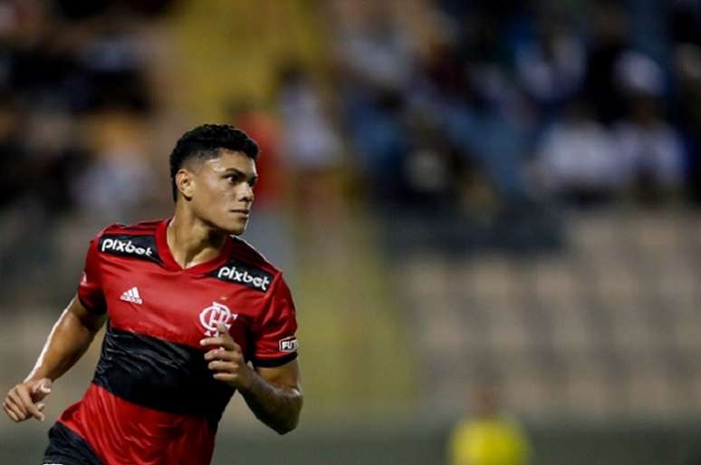 Oeste 3x3 Flamengo: Mateusão marcou o segundo gol no empate (Foto: Gilvan de Souza / Flamengo)