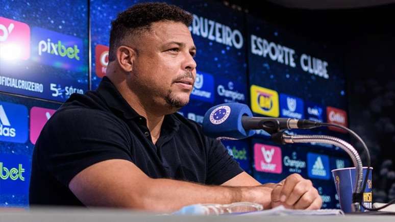 Ronaldo é o principal investidor da SAF do Cruzeiro (Foto: Gustavo Aleixo/Cruzeiro)