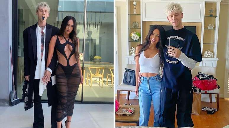 Megan Fox e Machine Gun Kelly estão namorando há um ano e meio.