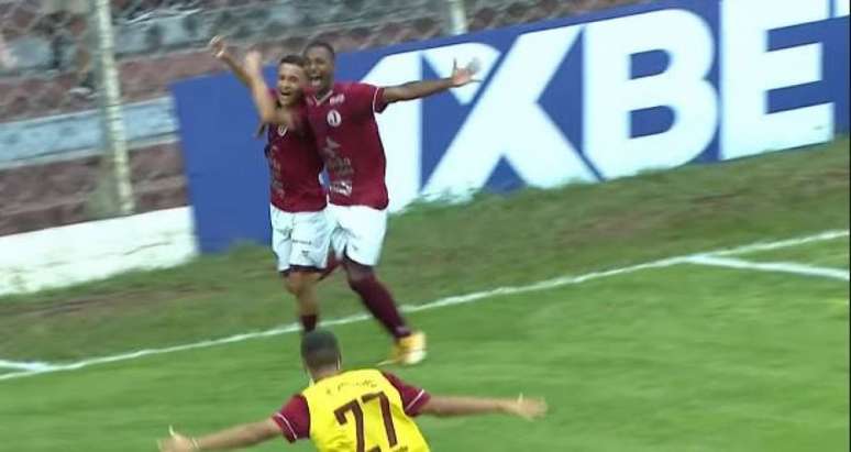 Masson foi o autor de dois gols na partida (Foto: Reprodução/Paulistão)