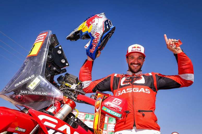 Sam Sunderland conquistou o Dakar nas motos pela segunda vez 