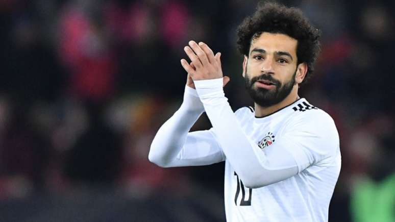 Salah marcou o único gol da partida deste sábado, contra Guiné-Bissau (AFP)