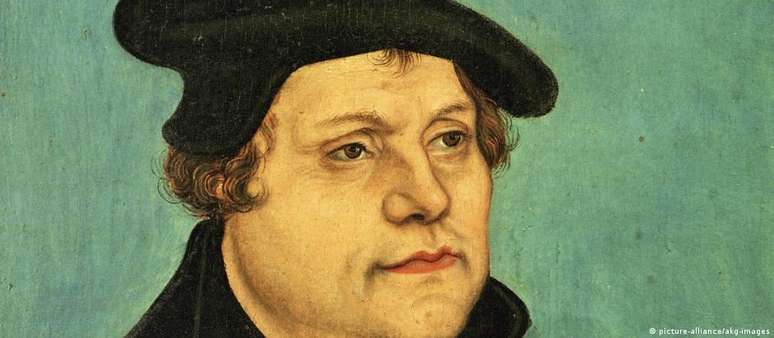 Martinho Lutero (1483-1546), o ex-monge que se voltou contra a Igreja Católica e se tornou personagem central da Reforma Protestante