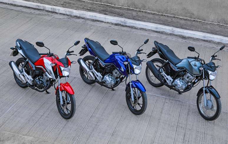 Honda CG 160 é uma das motos que se enquadram na proposta aprovada pelo Senado