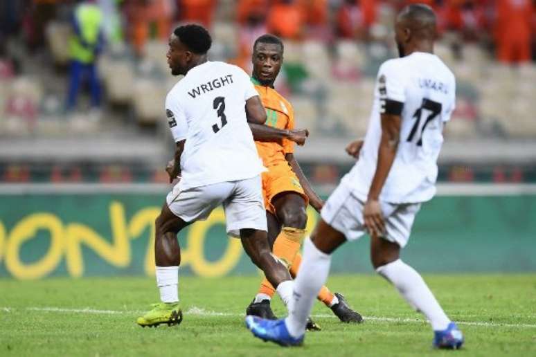 Costa do Marfim e Serra Leoa empataram na Copa Africana de Nações (CHARLY TRIBALLEAU / AFP)