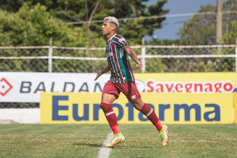 Matheus Martins foi titular do Fluminense na Copinha (Foto: Divulgação/Fluminense)