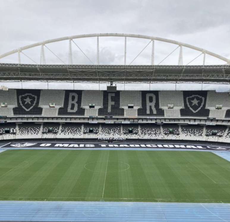 Boavista e Botafogo pelo Carioca será no Nilton Santos (Foto: Divulgação/Twitter do Botafogo)