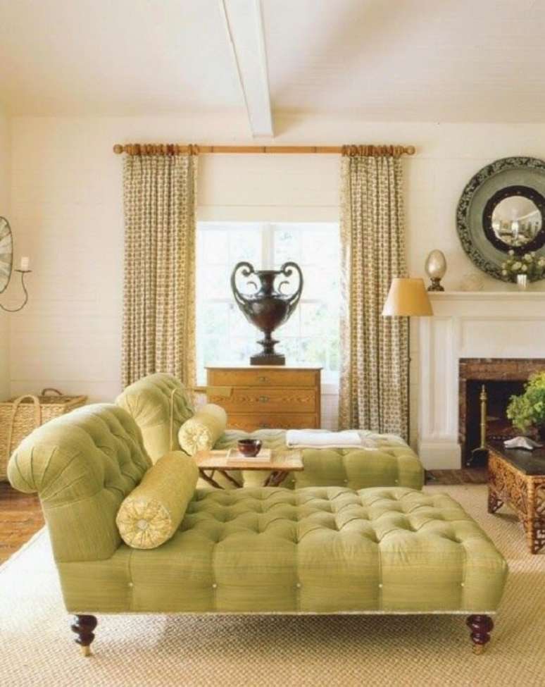 58. Conjunto de chaise longue verde &aacute;gua &ndash; Foto Decore Com Gigi