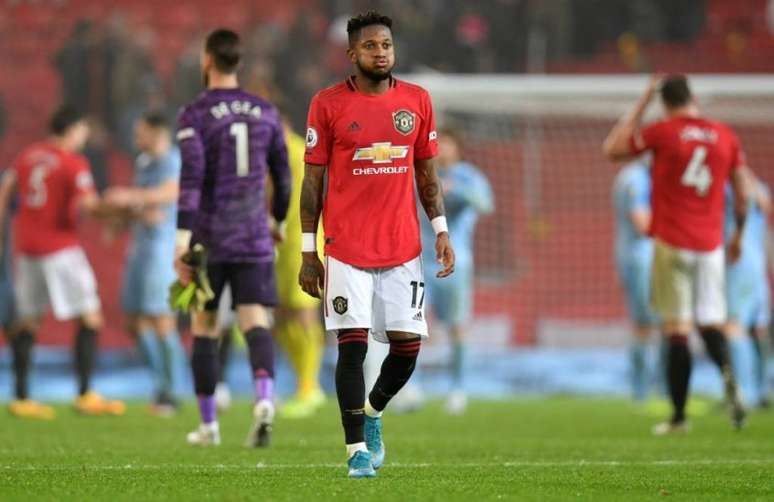 Fred, do Manchester United, falou sobre rumores de elenco rachado (Paul Ellis/AFP)