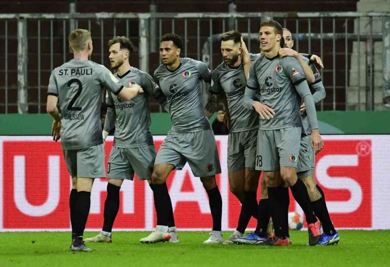 St. Pauli tenta título inédito na Copa da Alemanha (Foto: FABIAN BIMMER / POOL / AFP)
