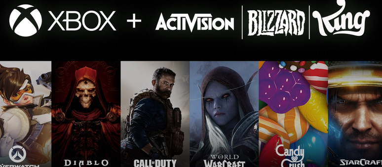 Microsoft anuncia compra da Activision Blizzard