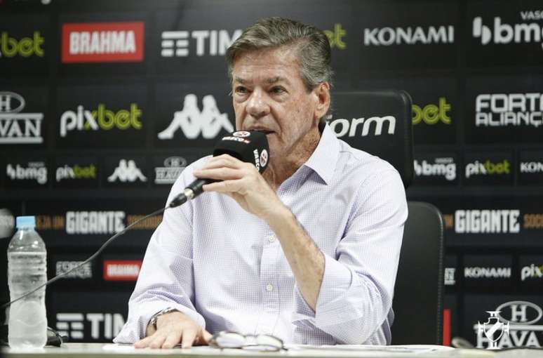 Jorge Salgado está cada vez mais pressionado no cargo de presidente do Vasco (Foto: Rafael Ribeiro / Vasco)