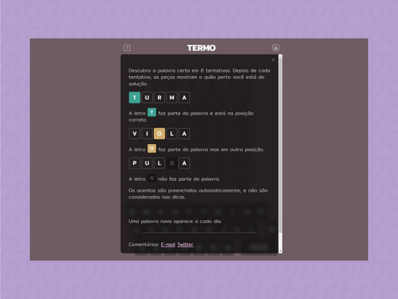Como jogar Termo, o Wordle em português