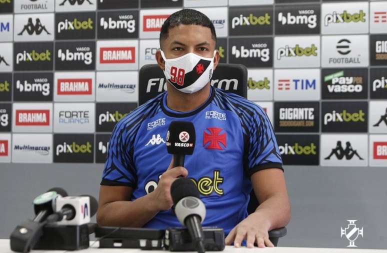 Thiago Rodrigues, do Vasco, é um dos nomes registrados no BID da CBF (Foto: Rafael Ribeiro / Vasco)