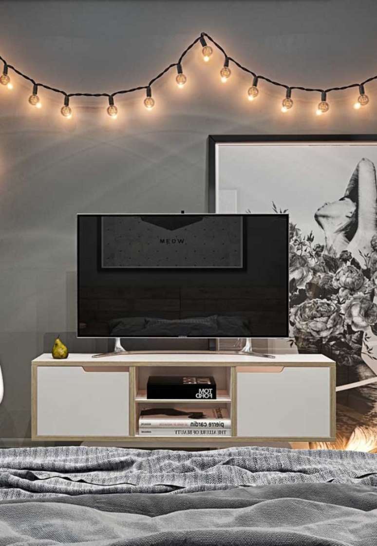 49. Rack para para quarto pequeno &ndash; Foto Decor facil